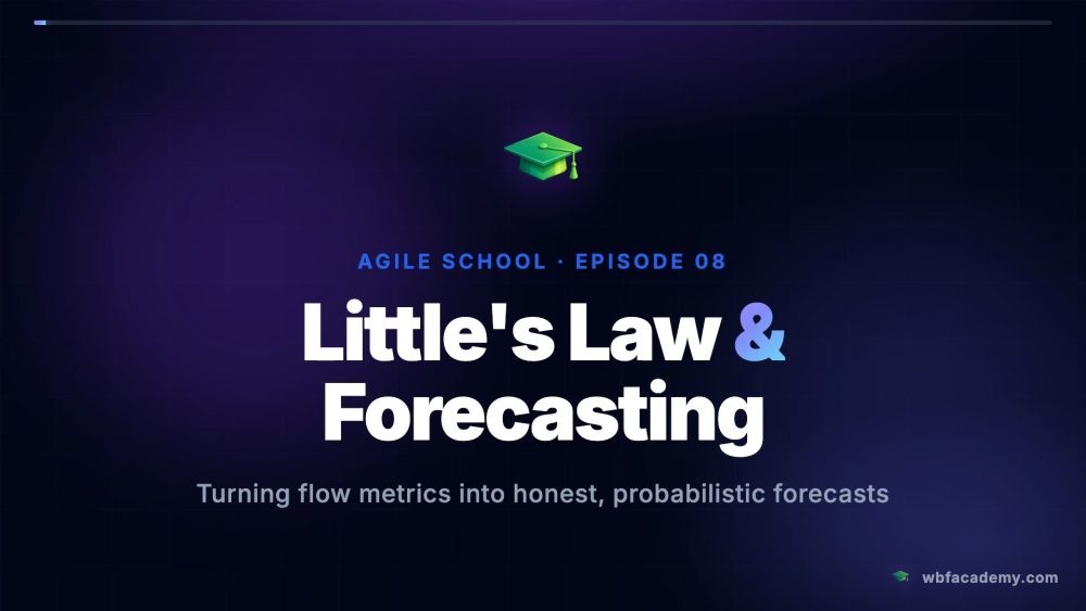 Little's Law & Forecasting