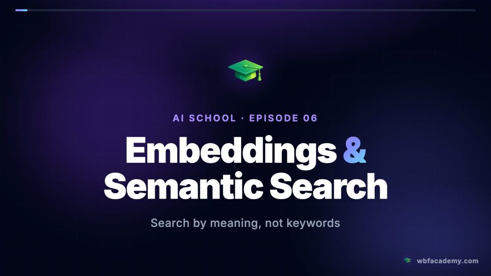 Embeddings & Semantic Search
