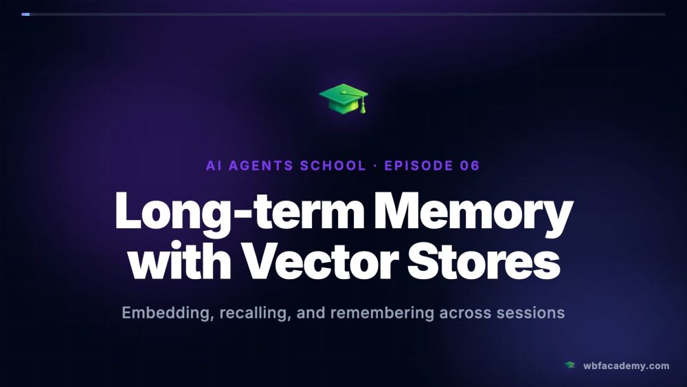Long-term Memory with Vector Stores