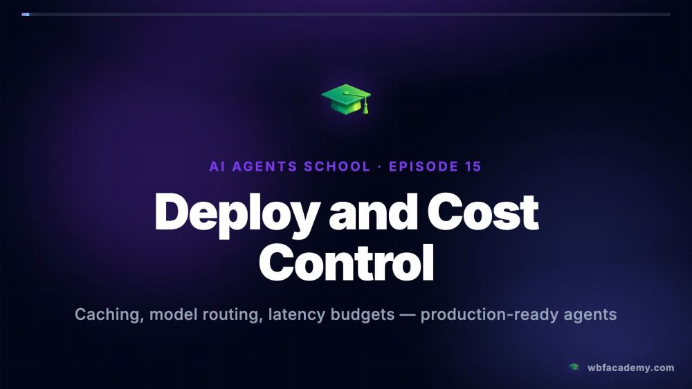 Deploy and Cost Control