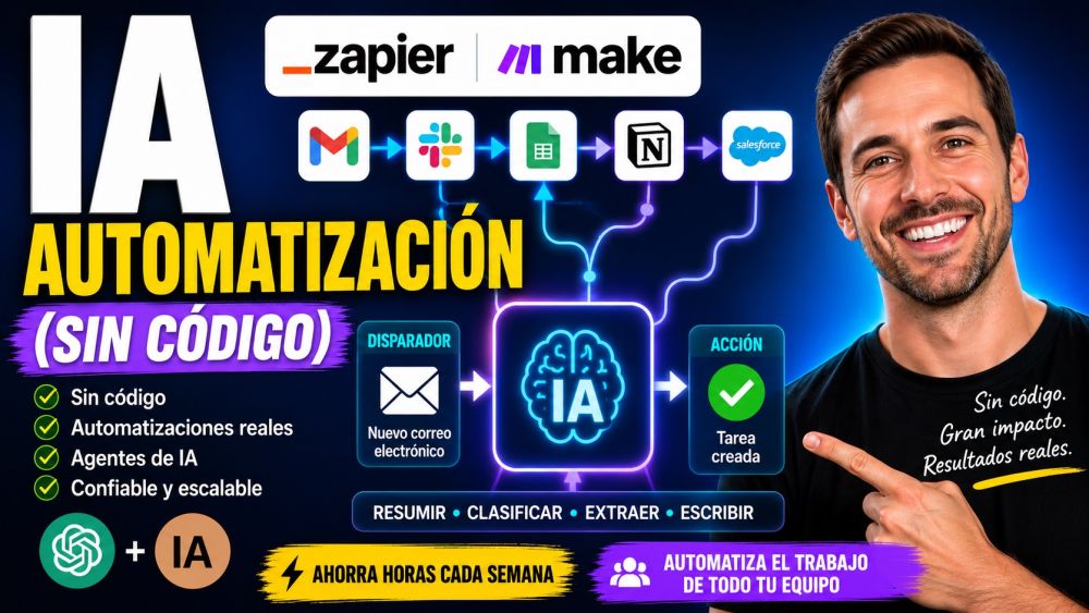 Automatización con IA (Sin Código)