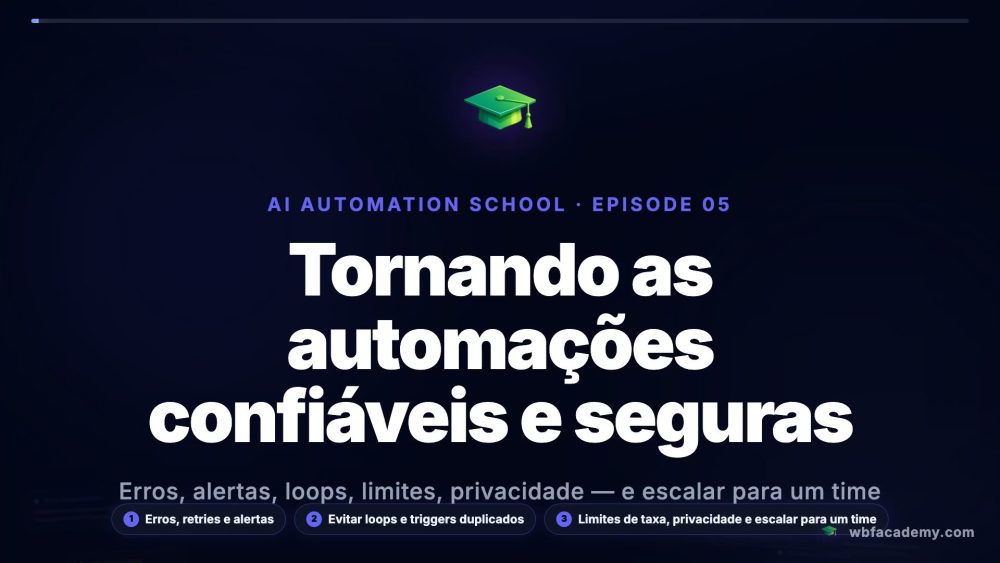 Tornando as automações confiáveis e seguras