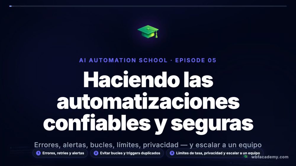 Haciendo las automatizaciones confiables y seguras