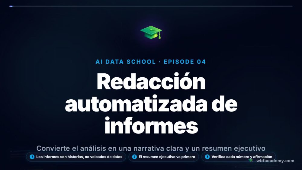 Redacción automatizada de informes