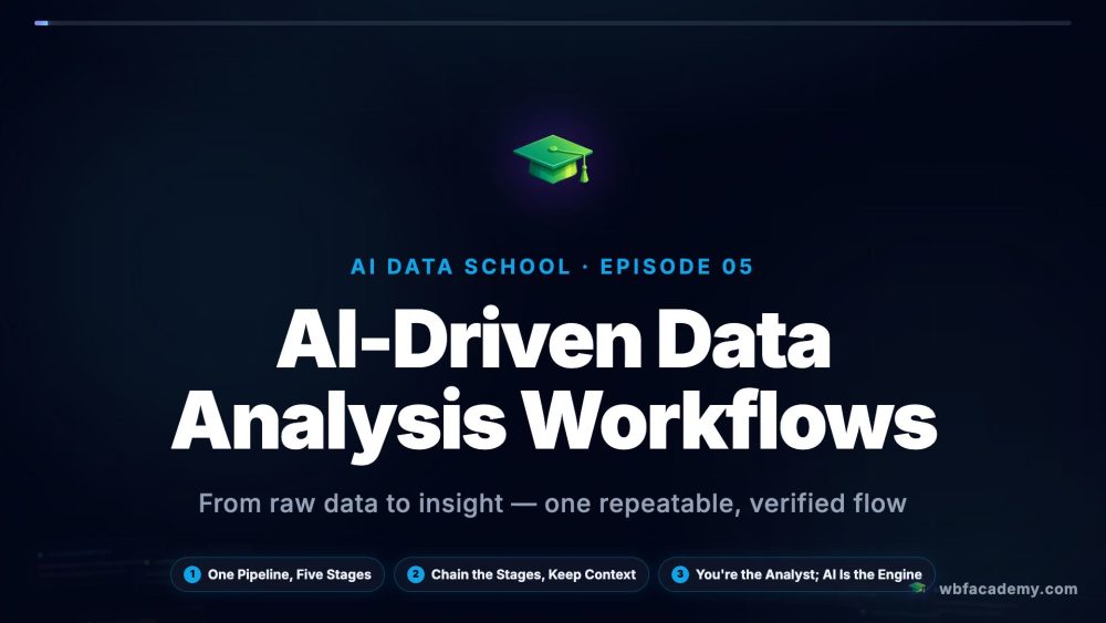 AI-Driven Data Analysis Workflows