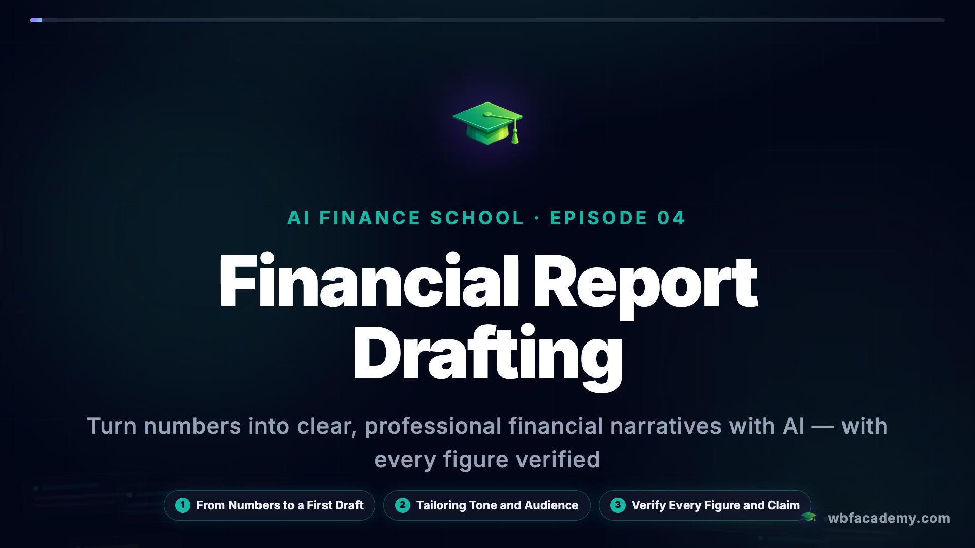 Financial Report Drafting