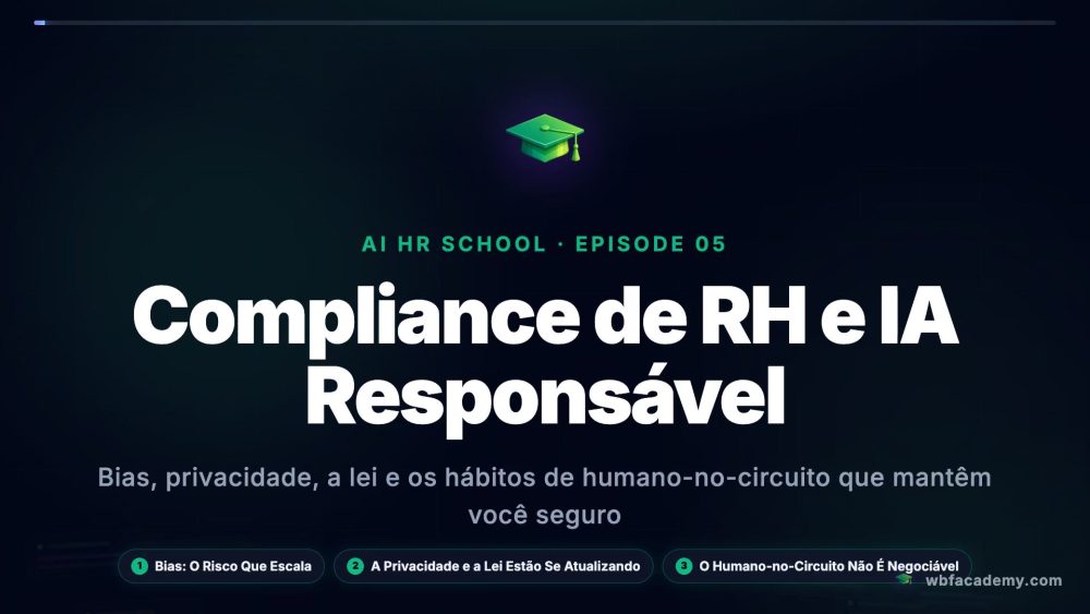 Compliance de RH e IA Responsável