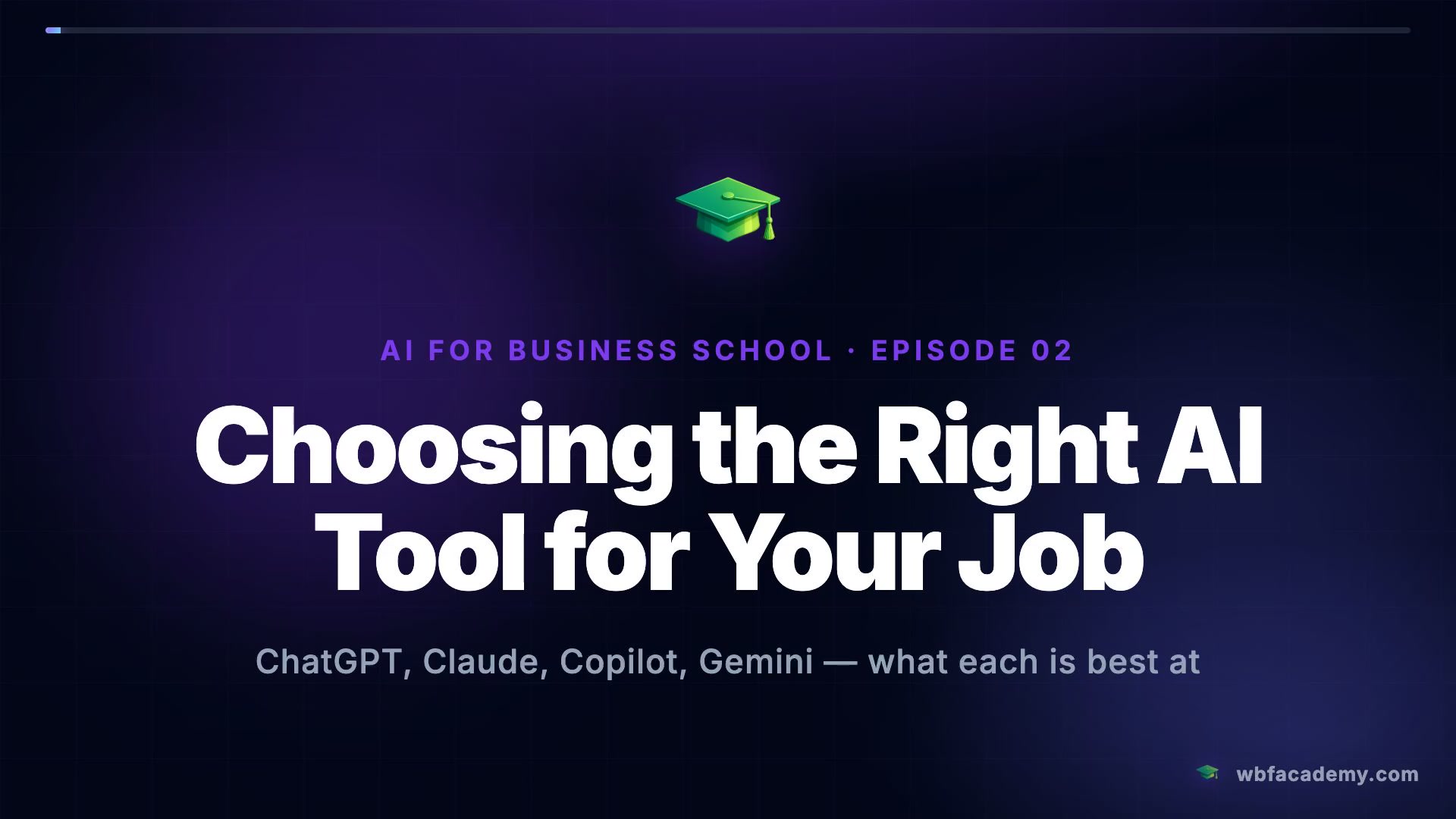 Choosing the Right AI Tool for Your Job