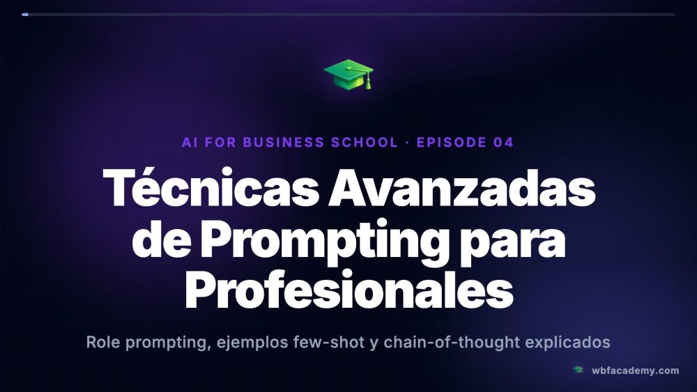 Técnicas Avanzadas de Prompting para Profesionales