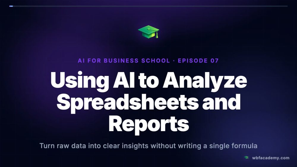 Using AI to Analyze Spreadsheets and Reports