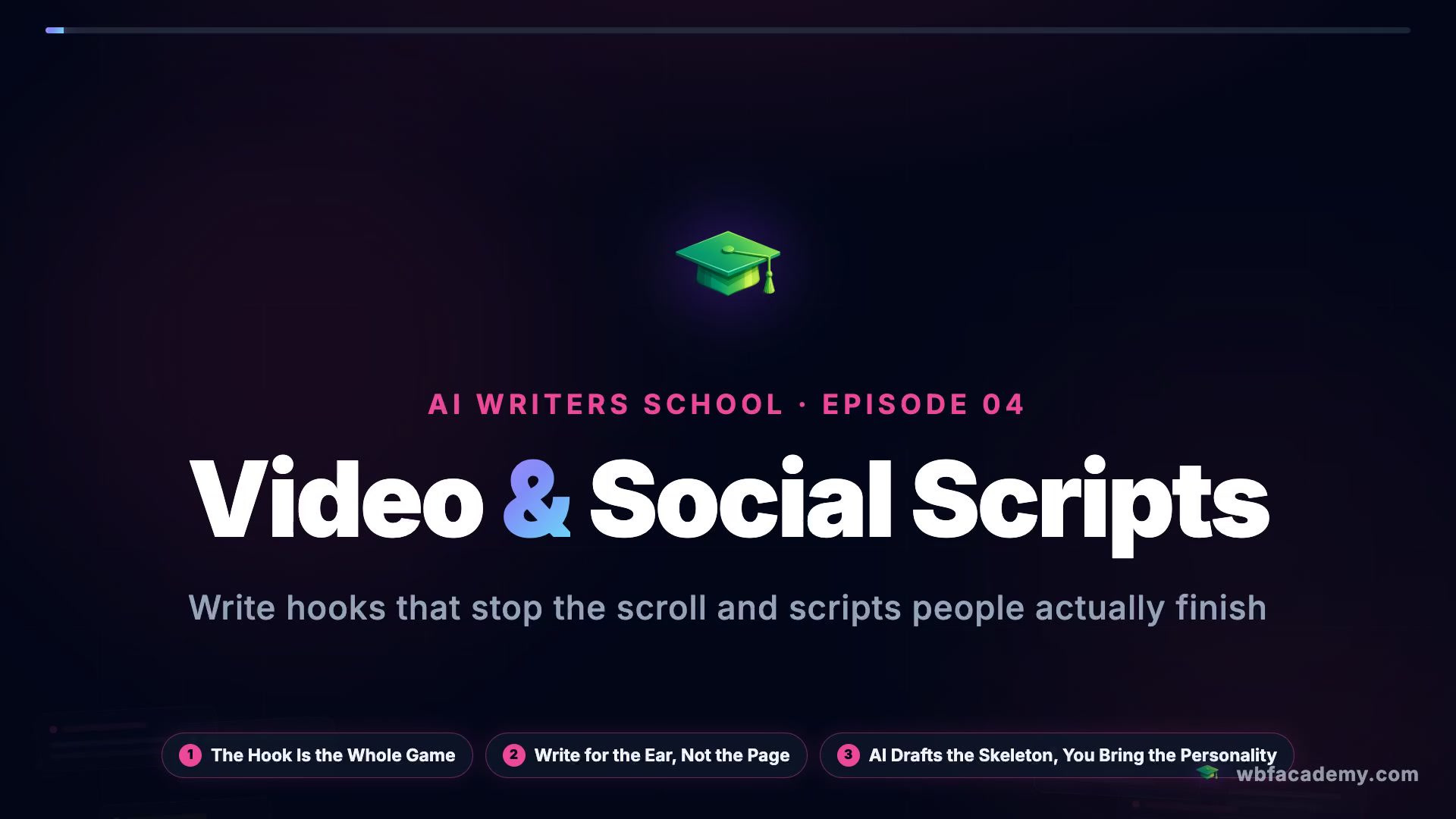 Video & Social Scripts