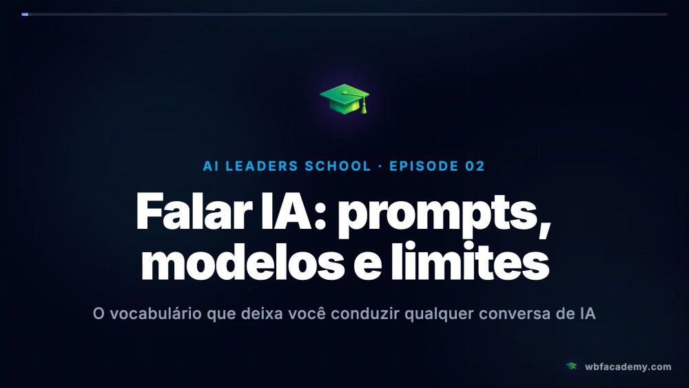Falar IA: prompts, modelos e limites