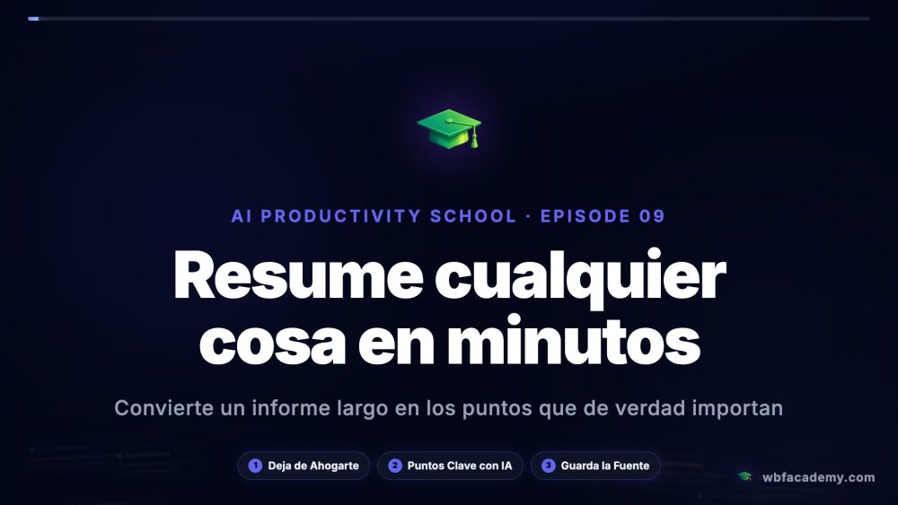 Resume cualquier cosa en minutos