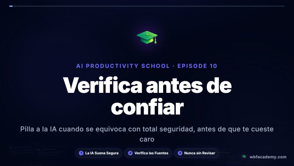 Verifica antes de confiar
