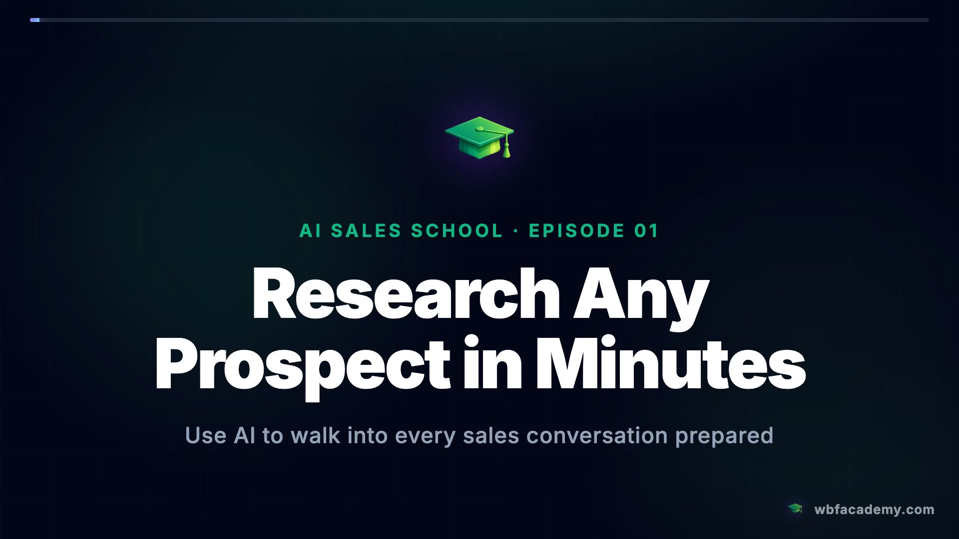Research Any Prospect in Minutes
