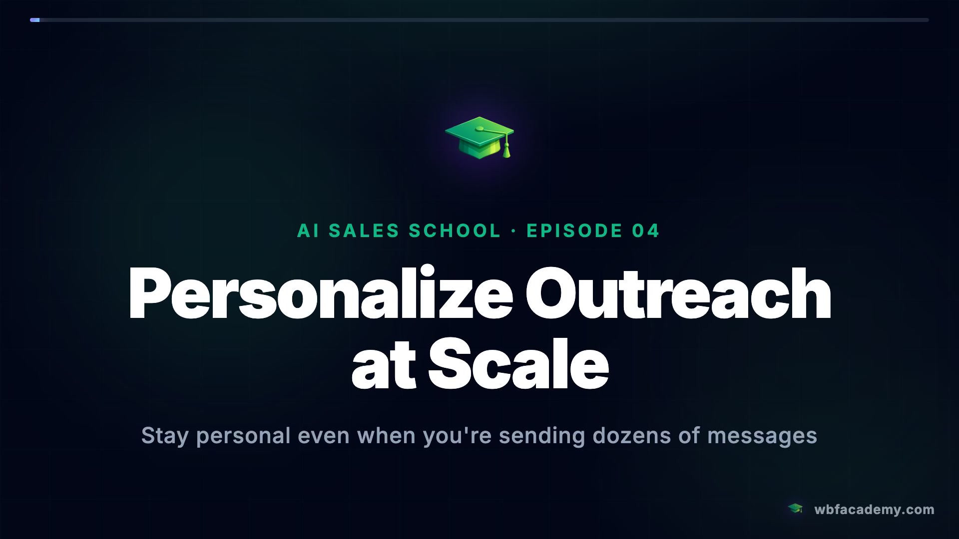Personalize Outreach at Scale