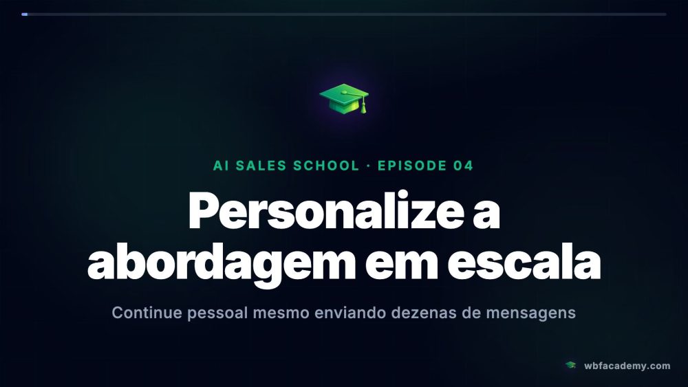 Personalize a abordagem em escala