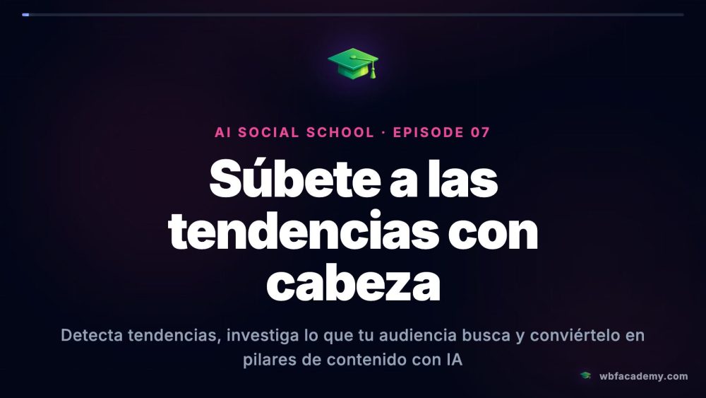 Súbete a las tendencias con cabeza