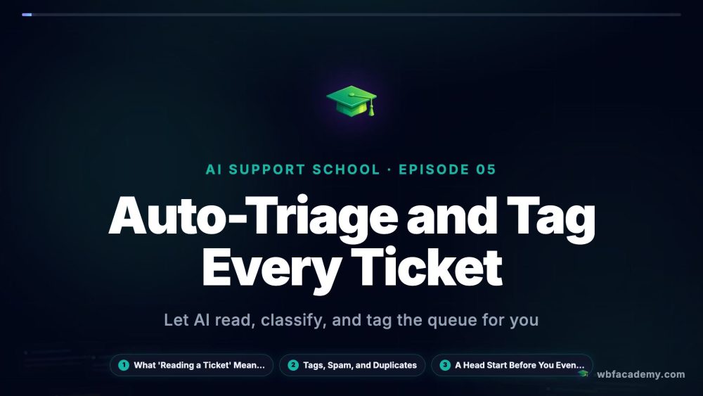 Auto-Triage and Tag Every Ticket