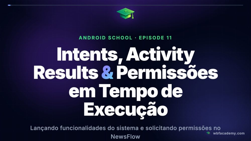 Intents, Activity Results & Permissões em Tempo de Execução