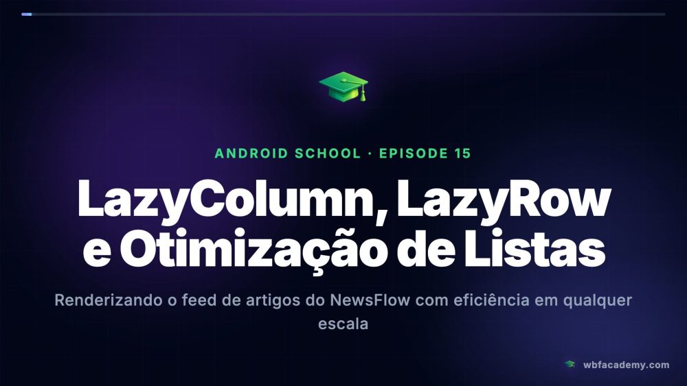 LazyColumn, LazyRow e Otimização de Listas