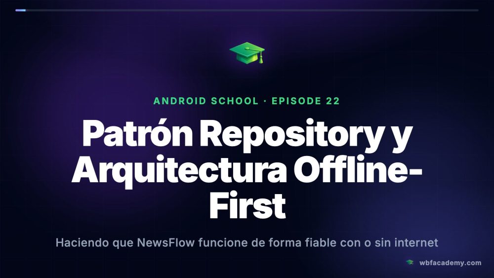 Patrón Repository y Arquitectura Offline-First