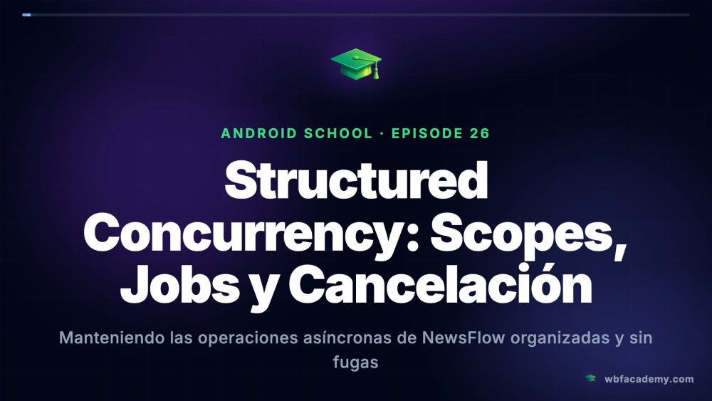 Structured Concurrency: Scopes, Jobs y Cancelación
