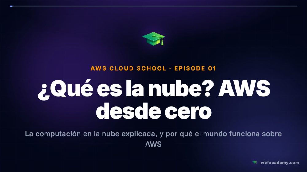 ¿Qué es la nube? AWS desde cero