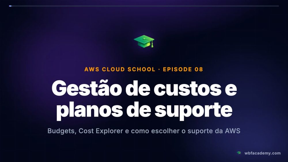 Gestão de custos e planos de suporte