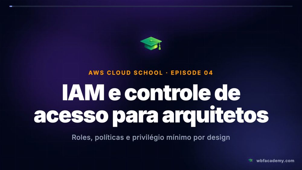 IAM e controle de acesso para arquitetos