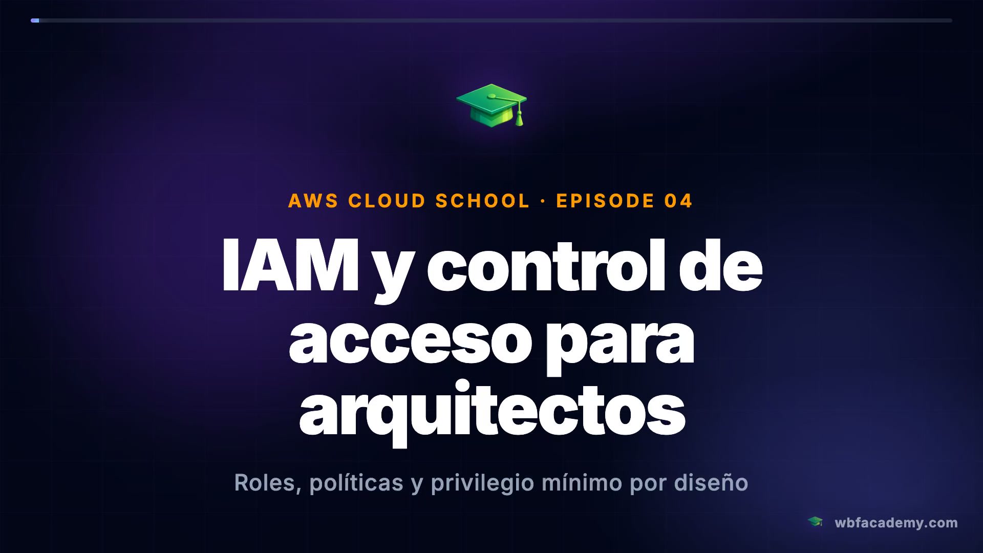 IAM y control de acceso para arquitectos