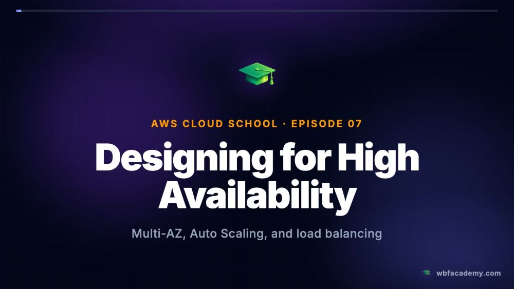 Designing for High Availability