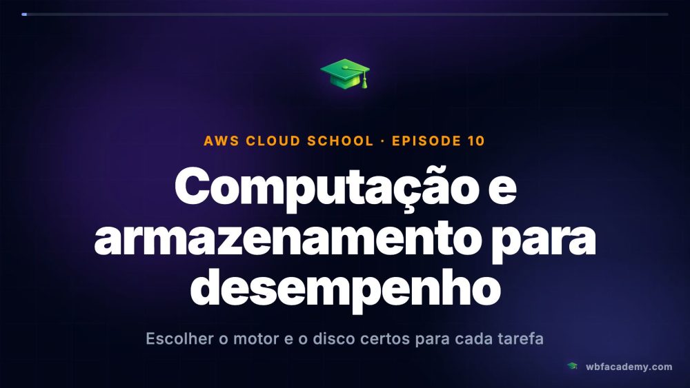 Computação e armazenamento para desempenho