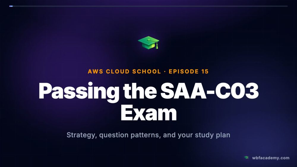 Passing the SAA-C03 Exam