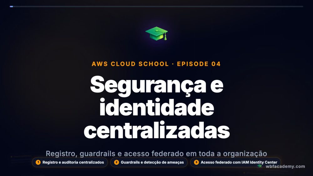 Segurança e identidade centralizadas
