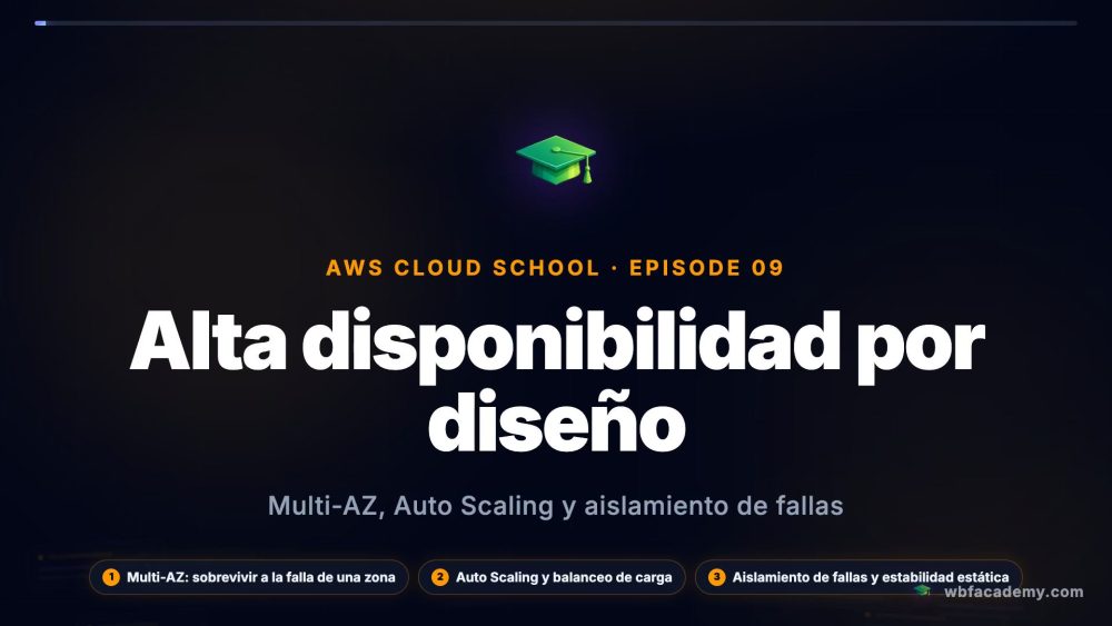 Alta disponibilidad por diseño