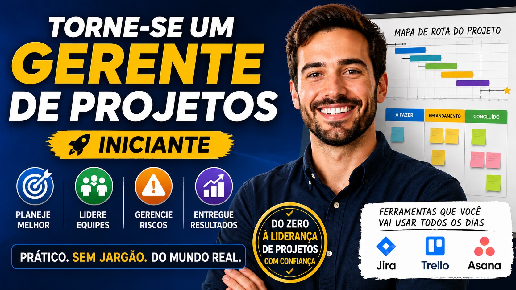 Torne-se um Gerente de Projetos