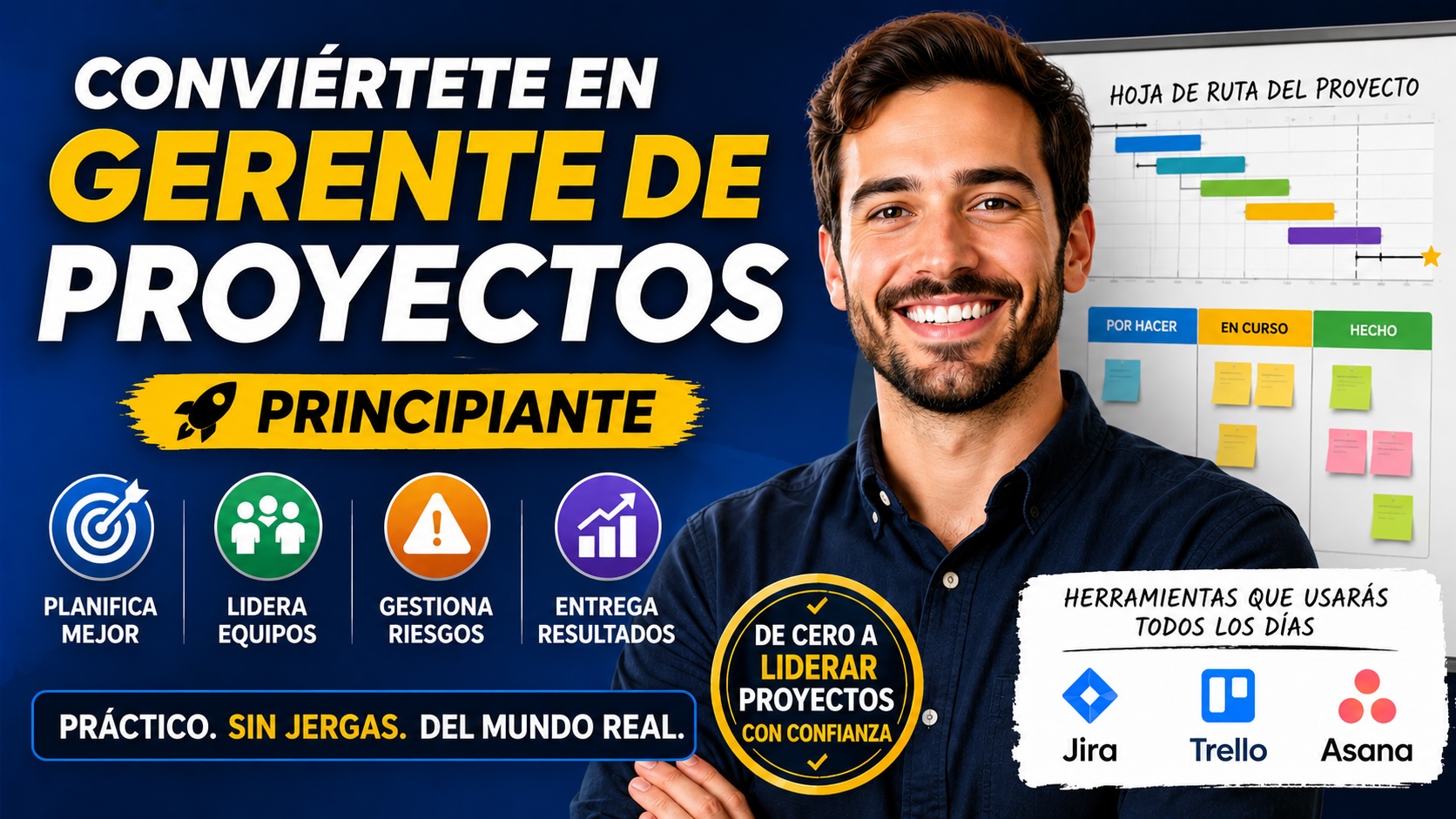 Conviértete en Project Manager