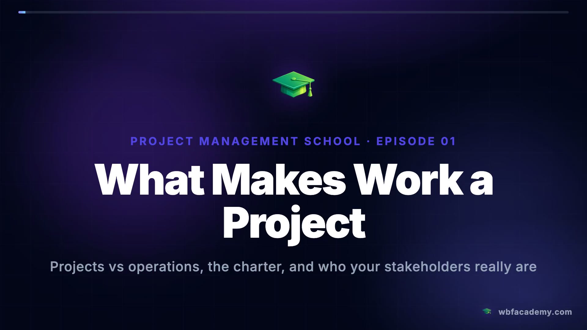 What Makes Work a Project