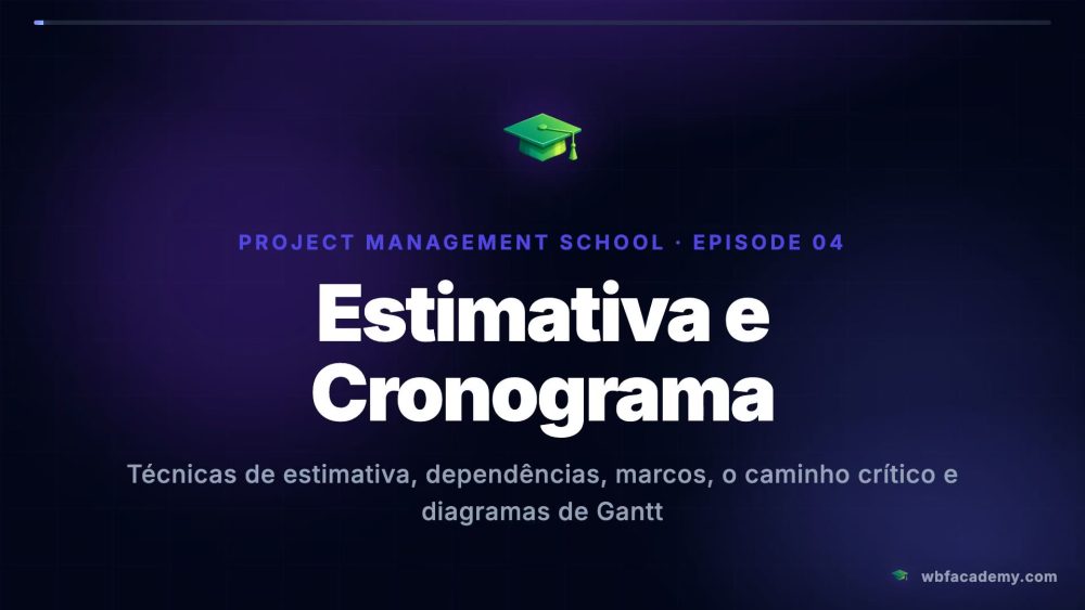 Estimativa e Cronograma