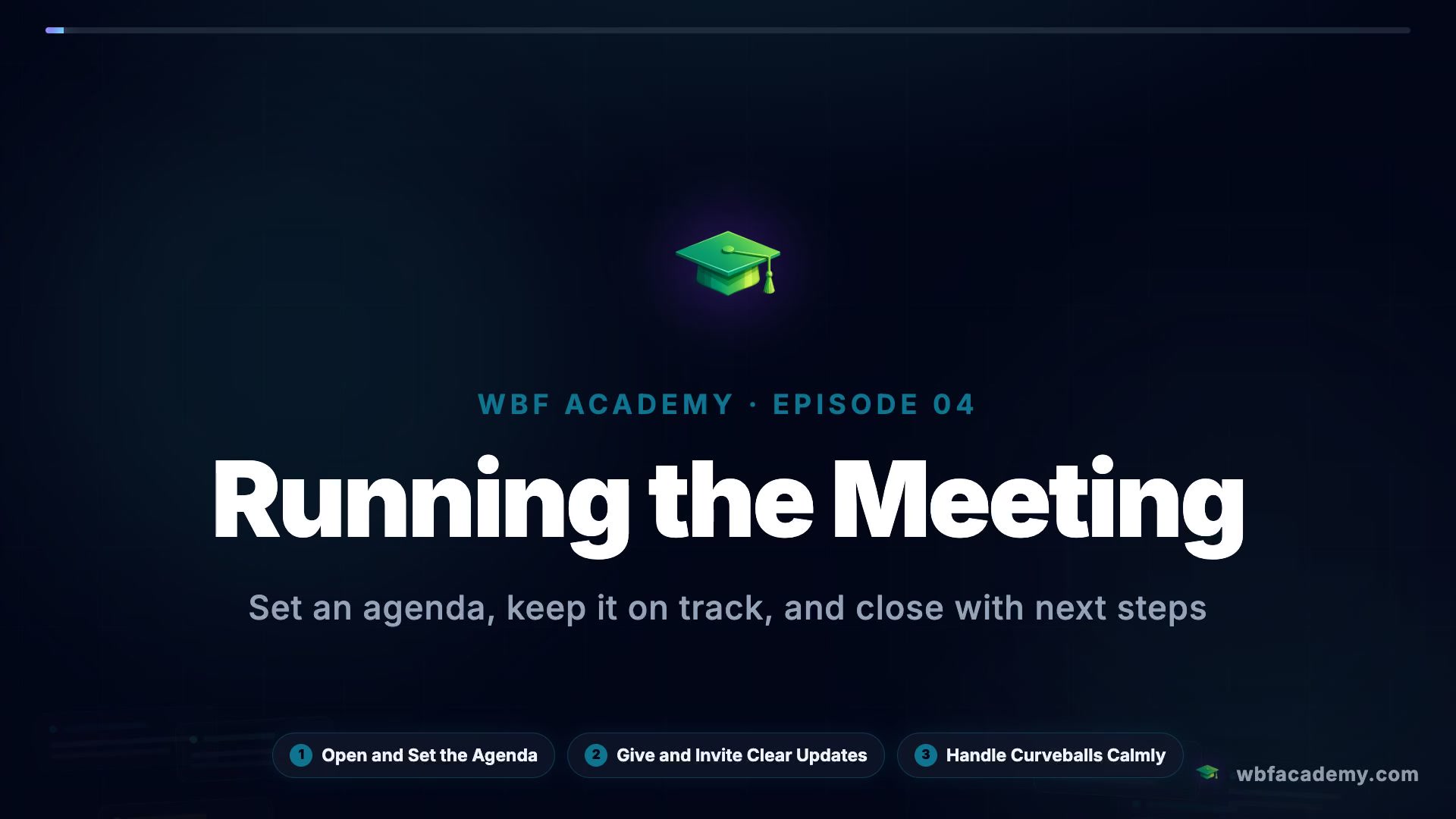 Running the Meeting