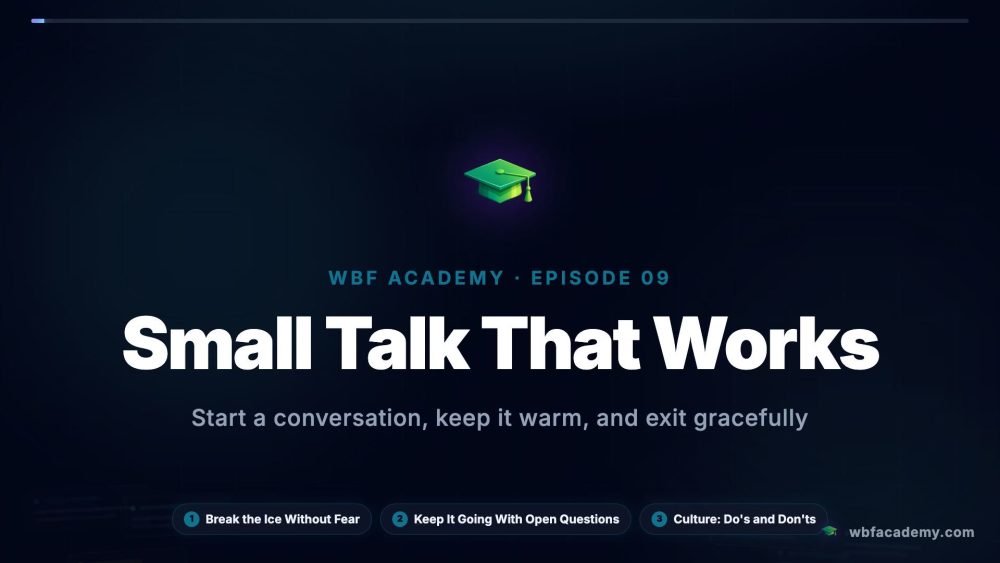 Small Talk That Works