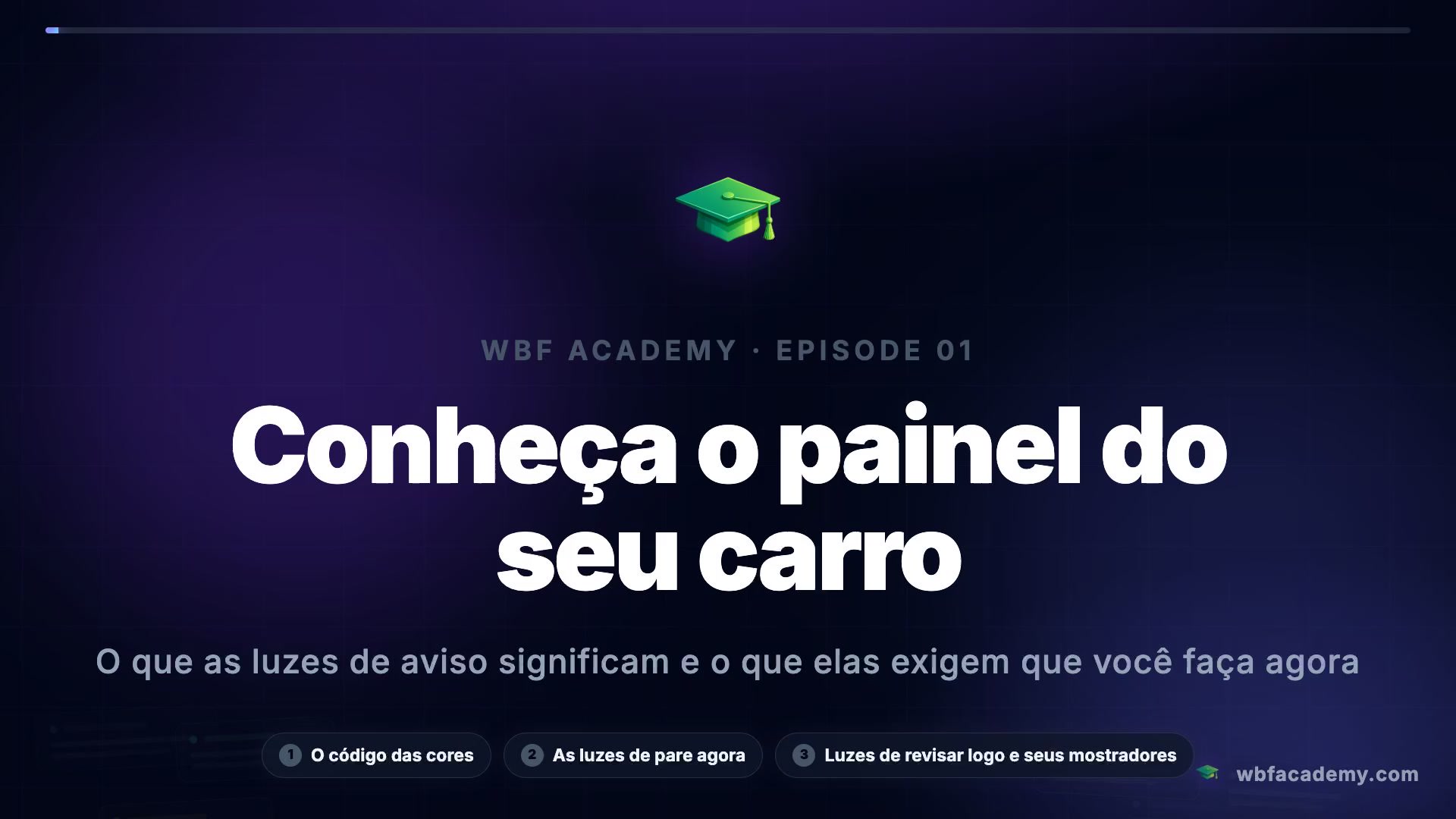 Conheça o painel do seu carro