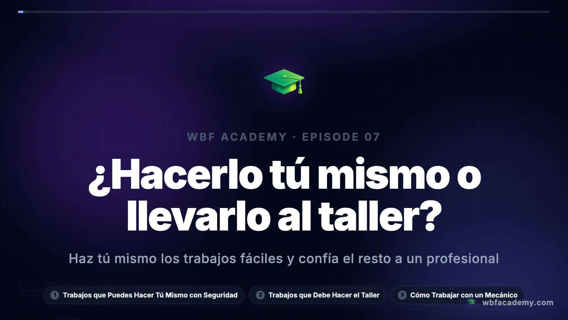 ¿Hacerlo tú mismo o llevarlo al taller?