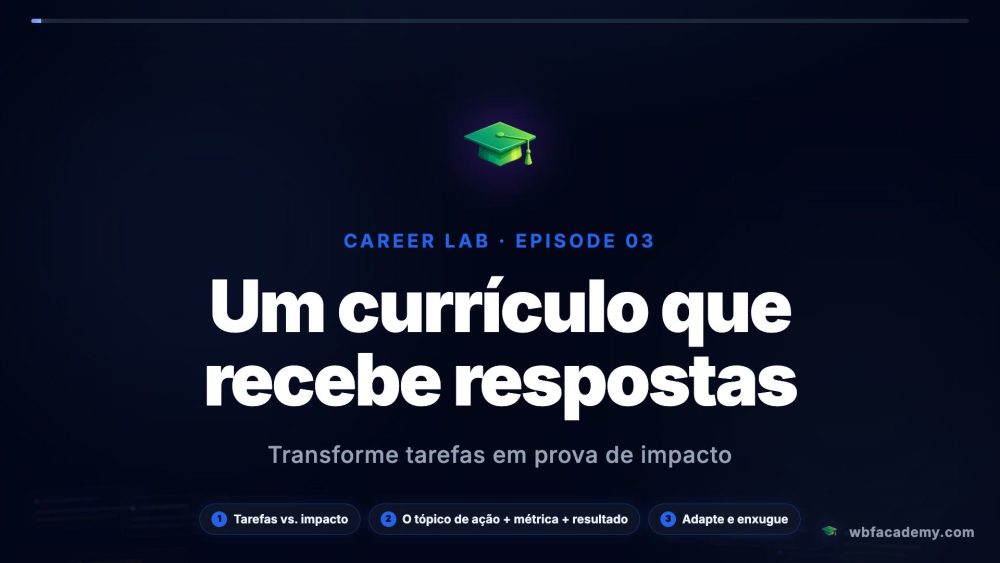 Um currículo que recebe respostas