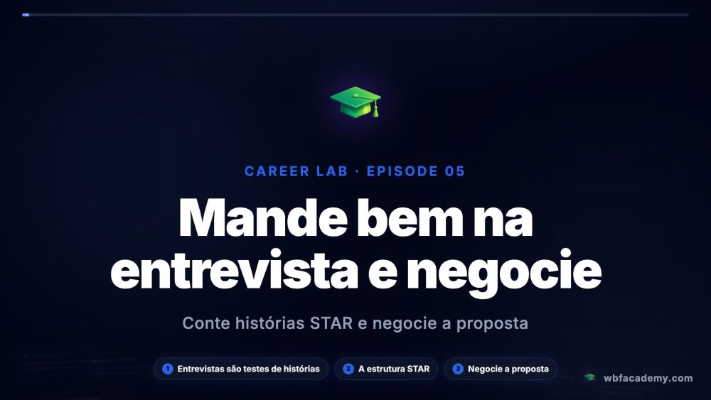 Mande bem na entrevista e negocie
