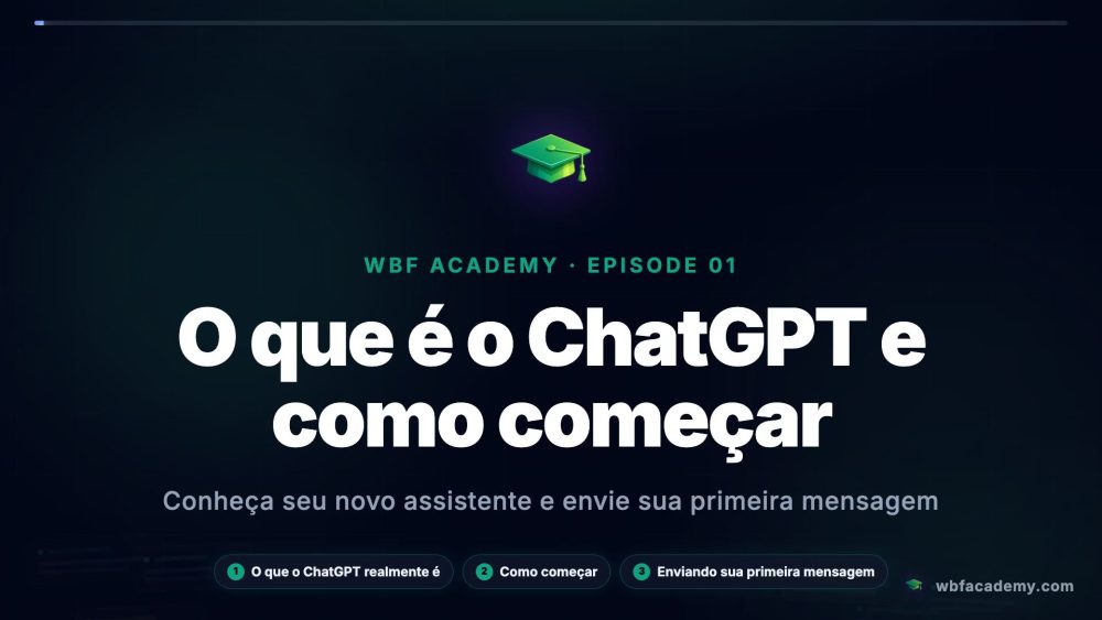 O que é o ChatGPT e como começar