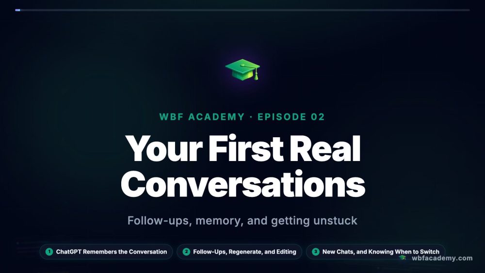 Your First Real Conversations