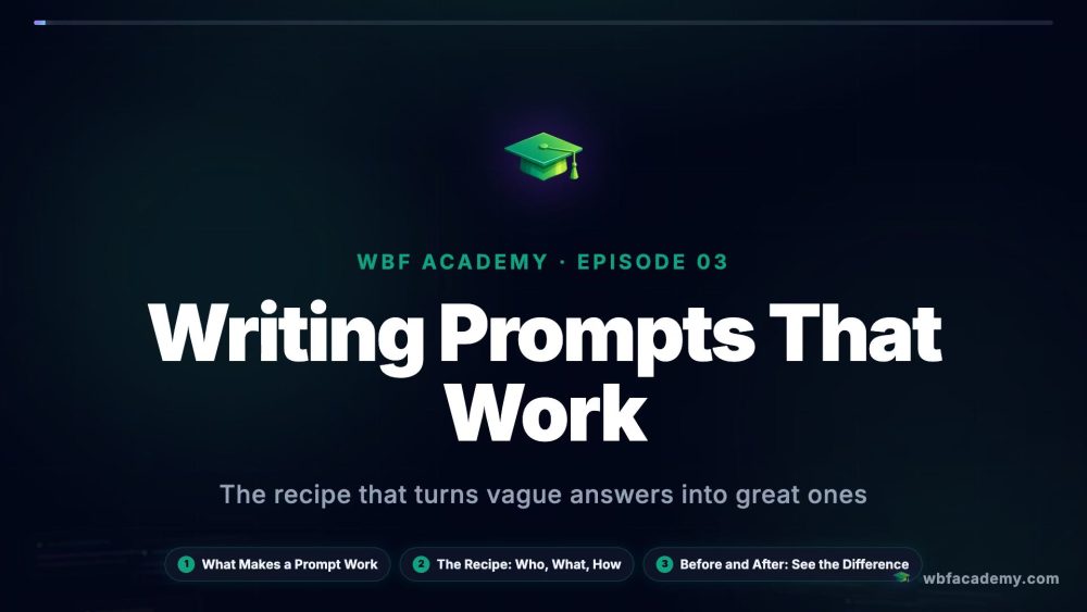 Writing Prompts That Work
