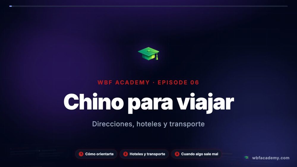Chino para viajar